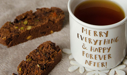 Čokoládové biscotti