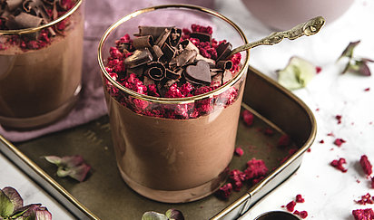 Valentínsky čoko mousse s chilli