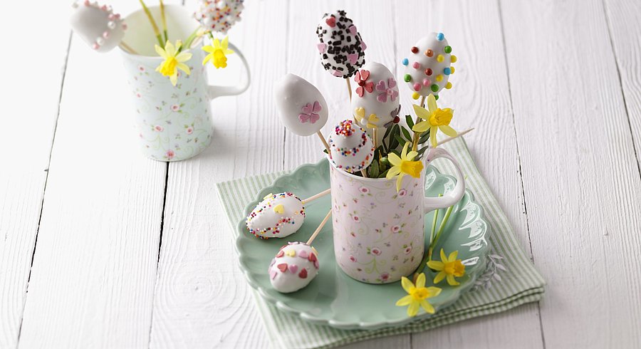 Citrónové cake-pops
