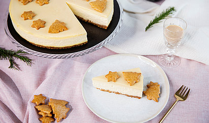 Cheesecake s perníčkovým základom a Baileys