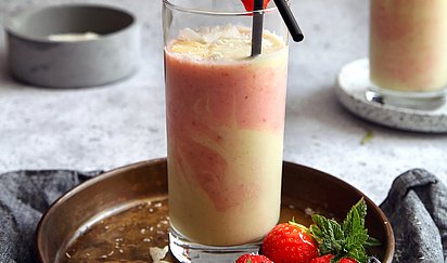 Jahodová Piňa Colada