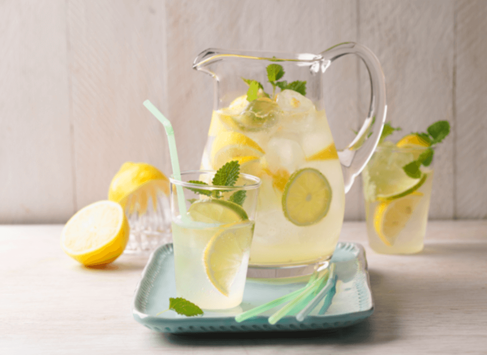 Citrónovo - limetková limonáda