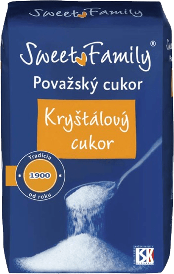 Kryštálový cukor SweetFamily