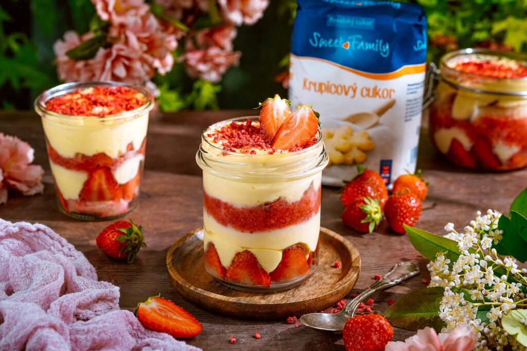 Jahodové tiramisu